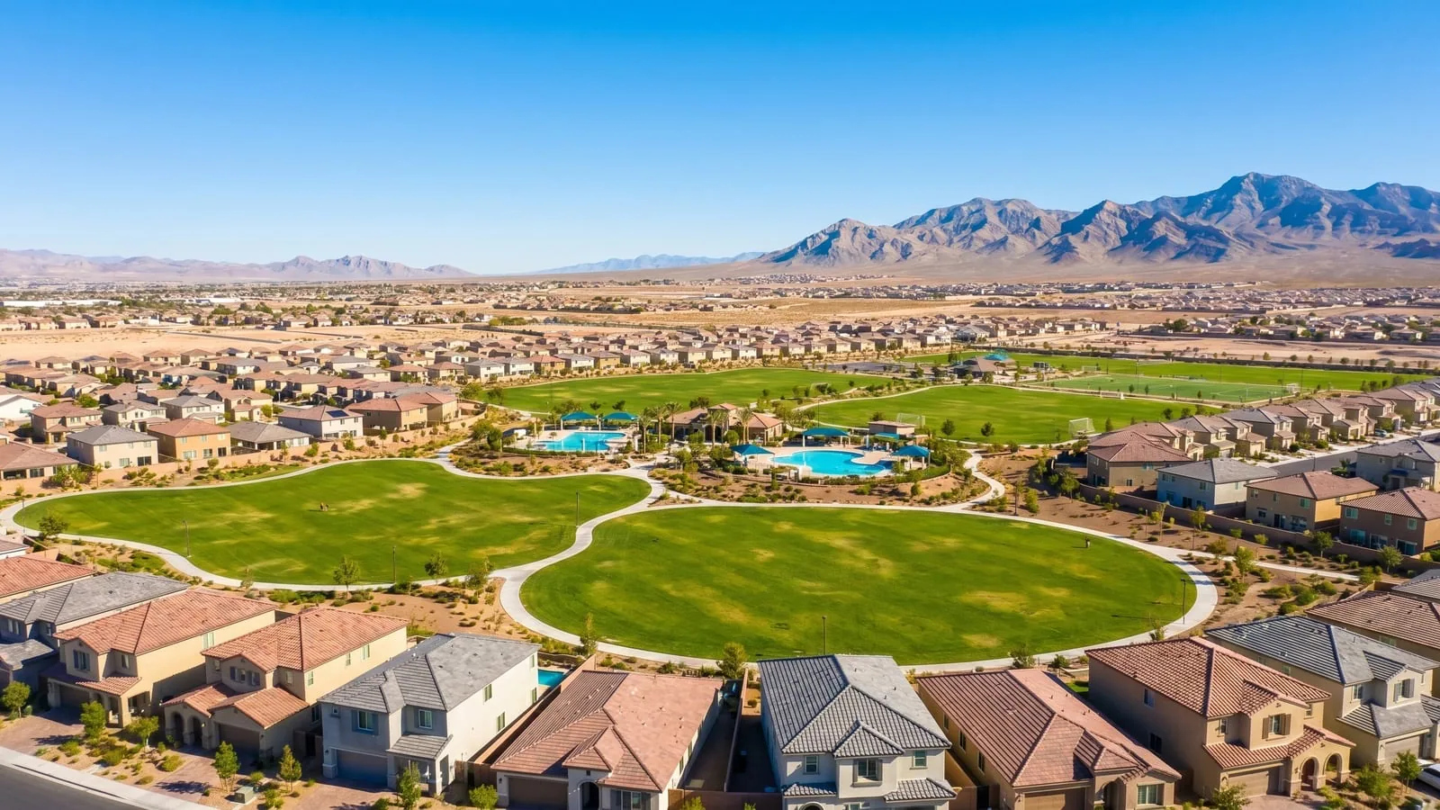 Commercial roofs and buildings in North Las Vegas, NV