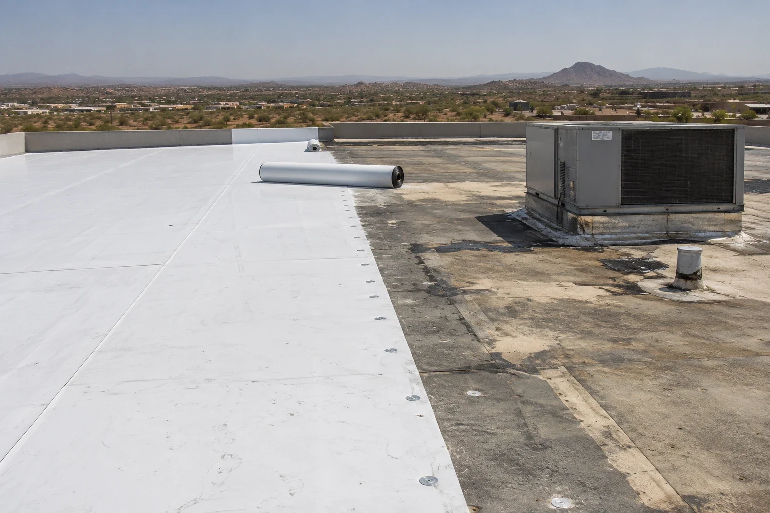 Commercial Roof Recover and Overlay in North Las Vegas, NV Commercial Roof Recover and Overlay in North Las Vegas, NV